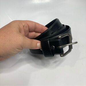 Wrangler black leather belt size 44‎